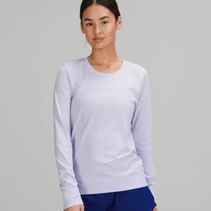 Lululemon Swiftly Relaxed-Fit Long Sleeve Shirt Pastel Blue - Size 10